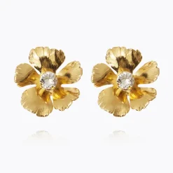 Anemone Earrings/Crystal