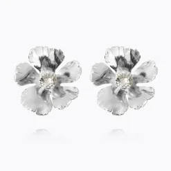 Anemone Earrings/Crystal