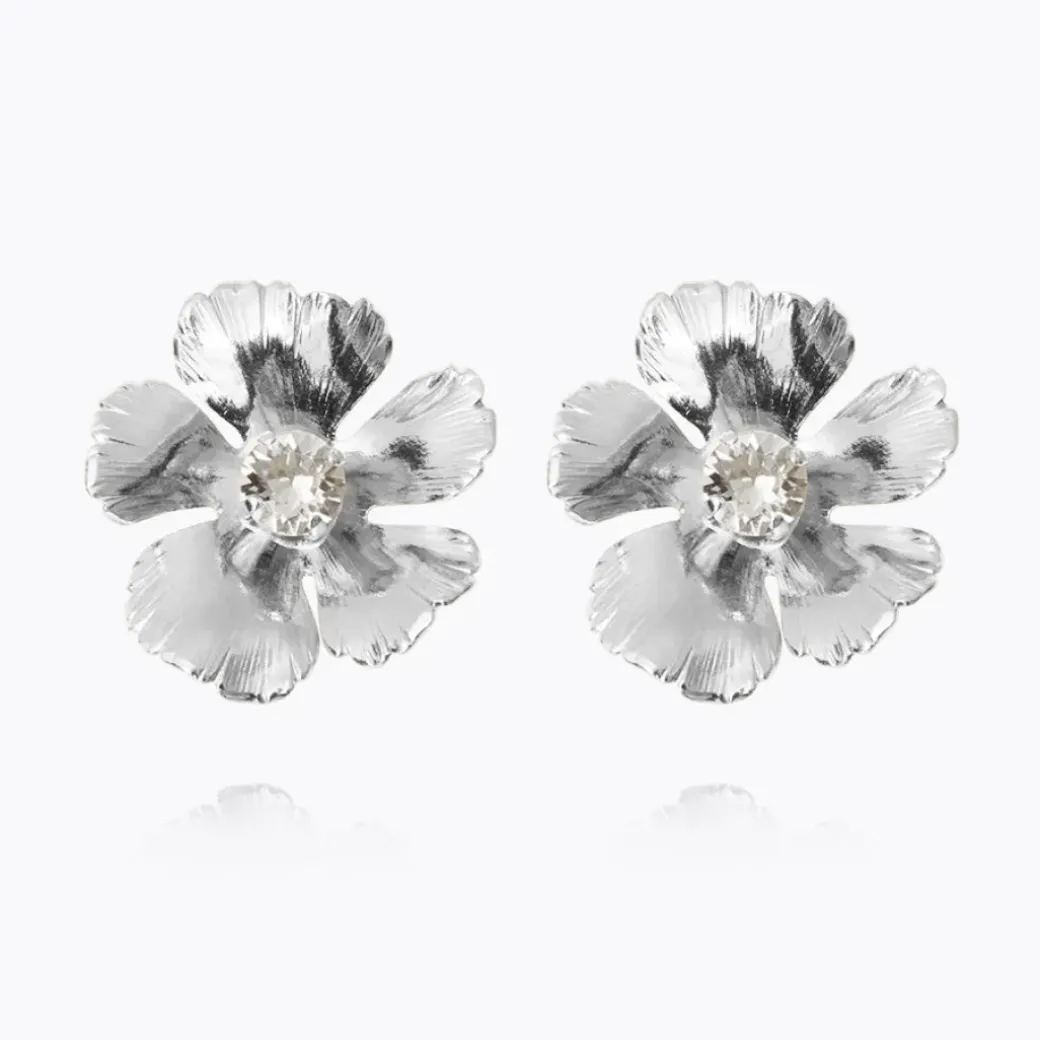 Anemone Earrings/Crystal