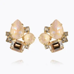 Angelina Earrings/Ivory Delite Combo