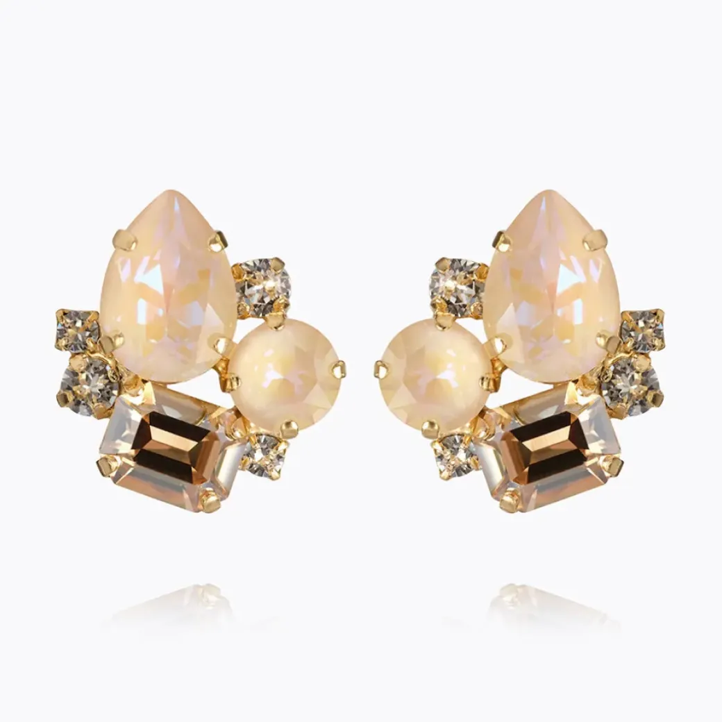 Angelina Earrings/Ivory Delite Combo