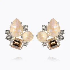 Angelina Earrings/Ivory Delite Combo