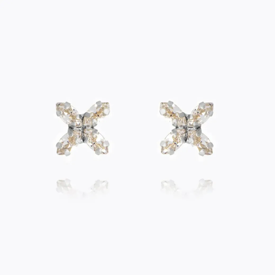 Crystal Mini Star Earrings/Crystal