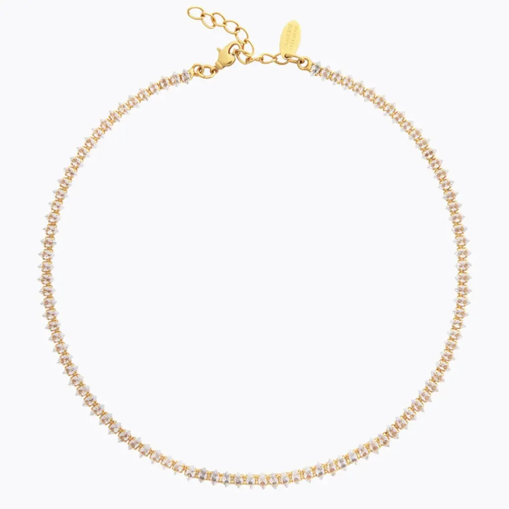 Crystal Navette Necklace/Crystal