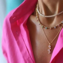 Crystal Navette Necklace/Crystal