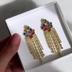 Elissa Earring/Rainbow Combo