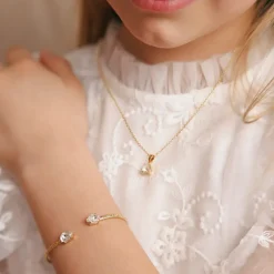 Flower Girl Bracelet/Crystal (Children Size)