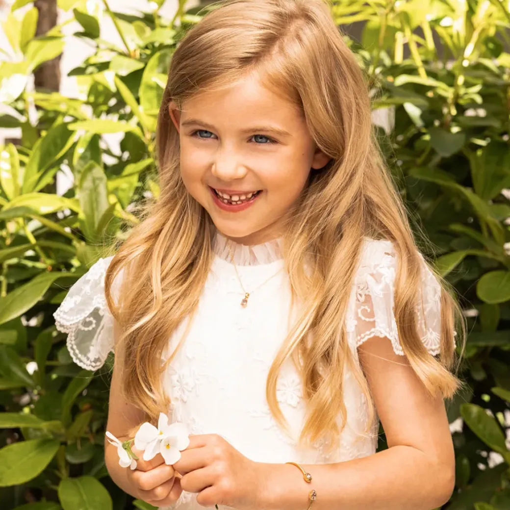 Flower Girl Necklace/Crystal (Children Size)
