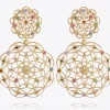 Gardenia Earrings/Rainbow Combo