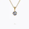 Girls Necklace/Light Sapphire (Children Size)