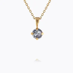Girls Necklace/Light Sapphire (Children Size)