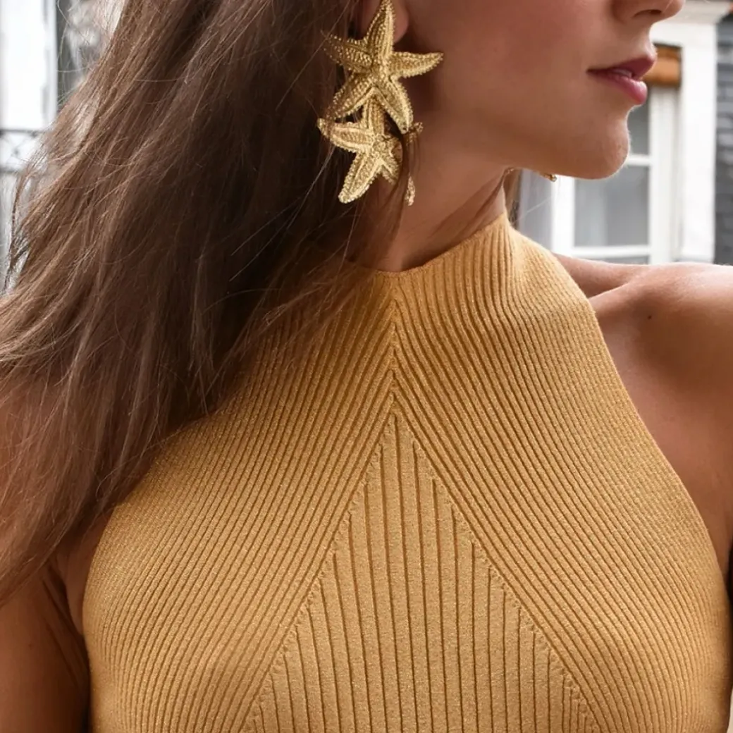 Grande Sea Star Earrings