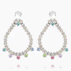 Lily Earrings/Rainbow Combo