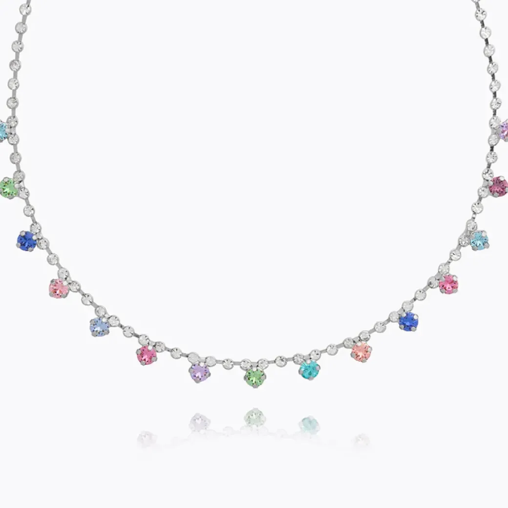 Lily Necklace/Rainbow Combo