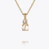 Love Pearl Necklace/Pearl + Crystal