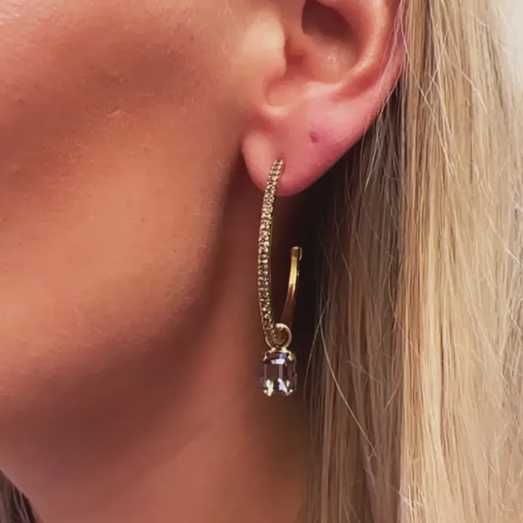 Lydia Loop Earrings