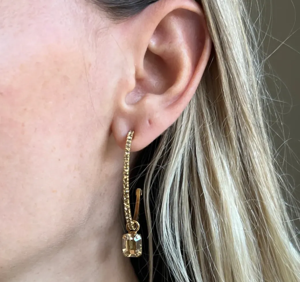 Lydia Loop Earrings