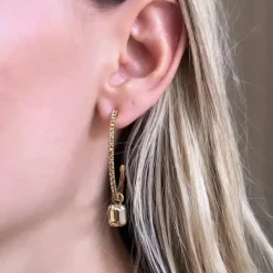 Lydia Loop Earrings
