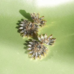 Mini Cina Earrings/Crystal
