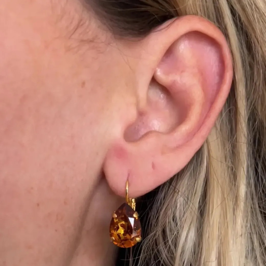 Mini Drop Clasp Earrings