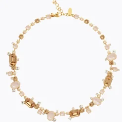Mini Noora Necklace/Topaz Combo