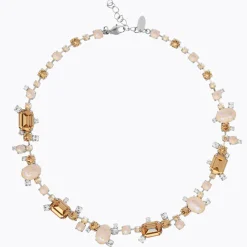 Mini Noora Necklace/Topaz Combo