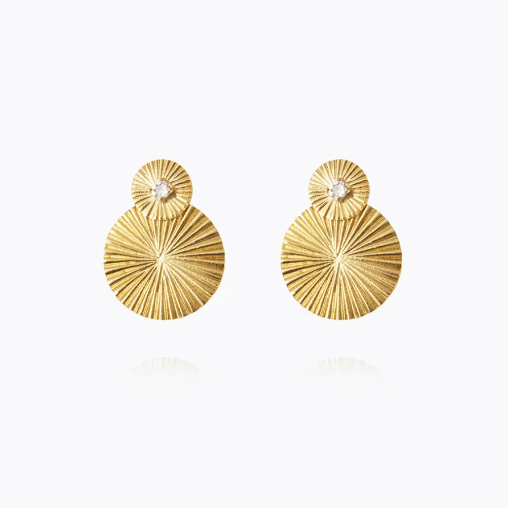 Mini Odessa Earrings/Crystal