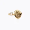 Mini Shell Ring/Crystal