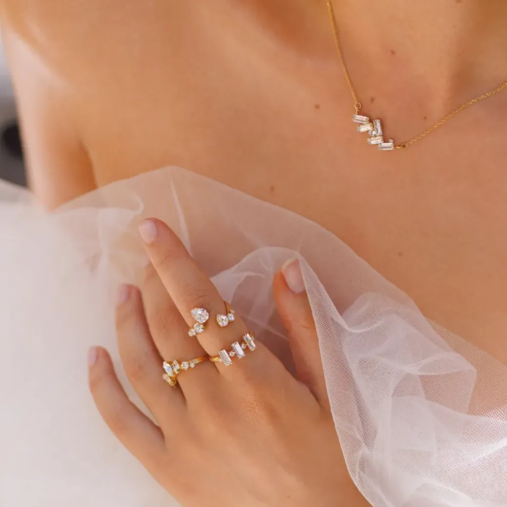 Nina Necklace/Crystal