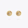 Odessa Stud Earrings/Crystal