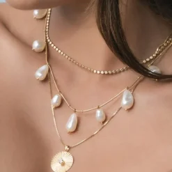 Olympia Necklace/Pearl