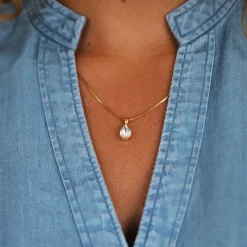 Petite Drop Necklace