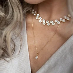 Petite Navette Necklace
