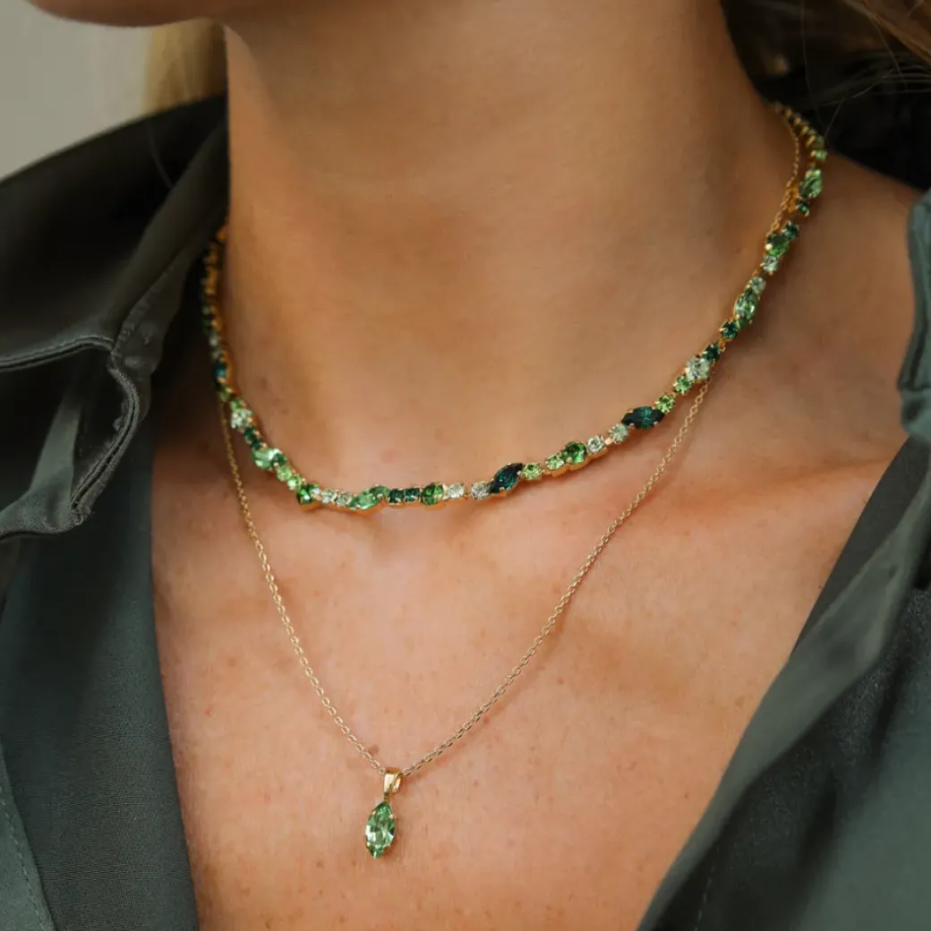 Petite Navette Necklace