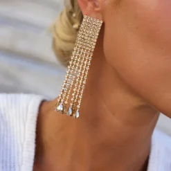 Scarlett Earrings/Golden Shadow