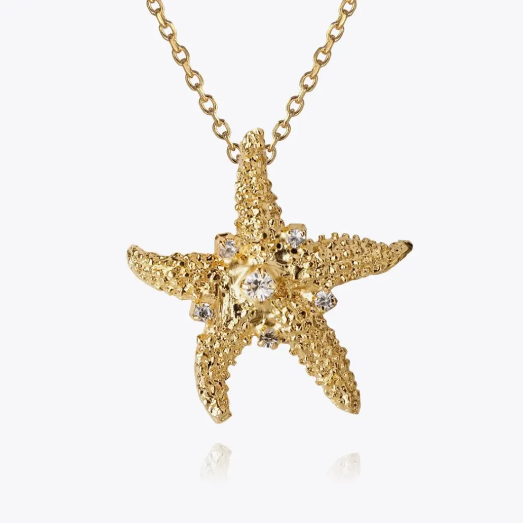 Sea Star Necklace/Crystal