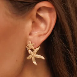 Sea Star Twin Earrings