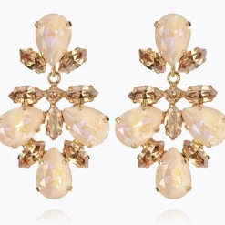 Selene Earrings/Ivory Cream Delite