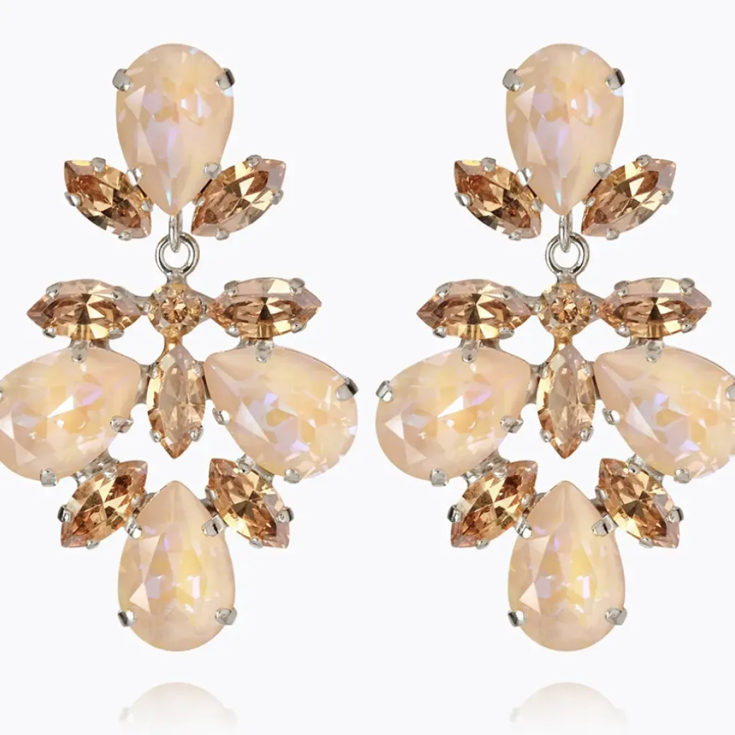 Selene Earrings/Ivory Cream Delite
