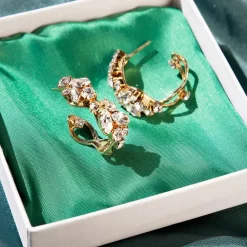 Stella Earrings/Crystal
