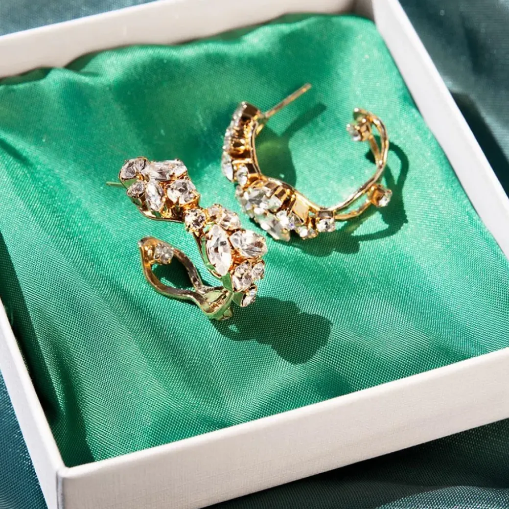 Stella Earrings/Crystal