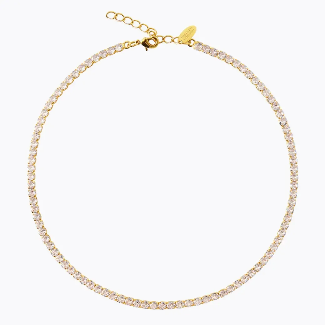 Zara Necklace/Crystal